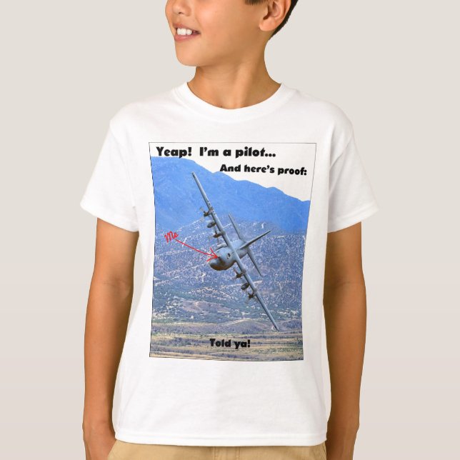 CAMISETA C-130 BAJO (Anverso)