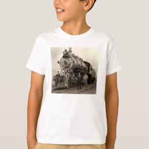Camiseta C. 1905 tren de ferrocarril
