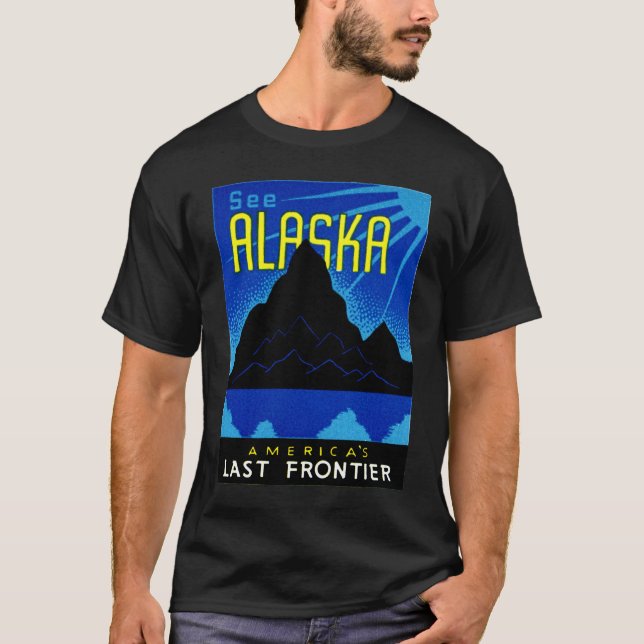 Camiseta ¡C. 1935 vea Alaska! (Anverso)