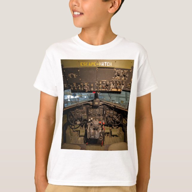 Camiseta C-47 Cockpit (Anverso)