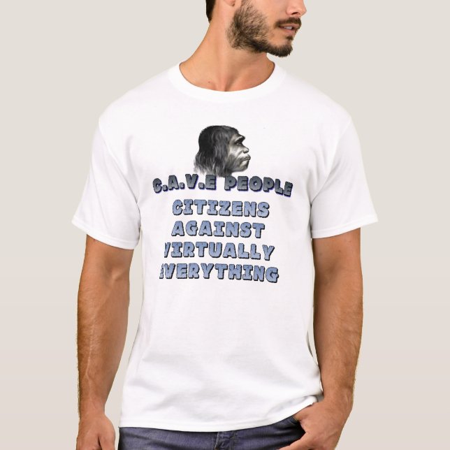 CAMISETA C.A.V.E. GENTE (Anverso)