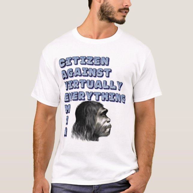 CAMISETA C.A.V.E. MAN (Anverso)