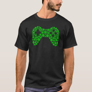 Camiseta C Control de videojuegos St Patrick's Day Boys Gam