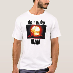 Camiseta c, de - arma nuclear, IRÁN