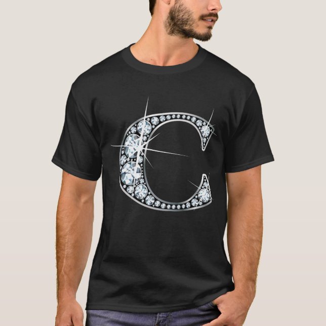 Camiseta "C" de Diamond Bling (Anverso)