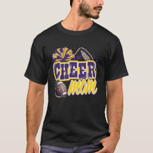 Camiseta C de Equipo de Mamá porrista de Fútbol Americano d