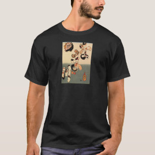 Camiseta C. de pintura japonesa 1800's