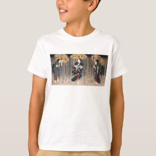 Camiseta C. de pintura japonesa 1800's