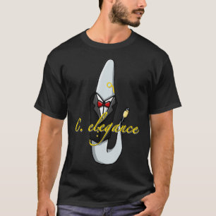 Camiseta C elegancia elegancia ciencia divertida