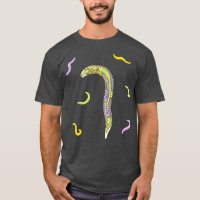 C elegans Nematode Anatomy Illustration