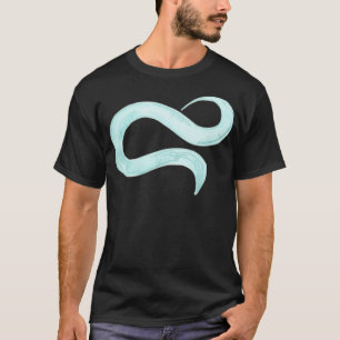 Camiseta C elegans Nematode Worm Ilustracion