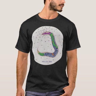 Camiseta C elegans worm bordado clásico TShirt