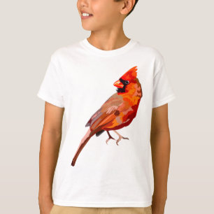 Camiseta C es para Cardinal Bird