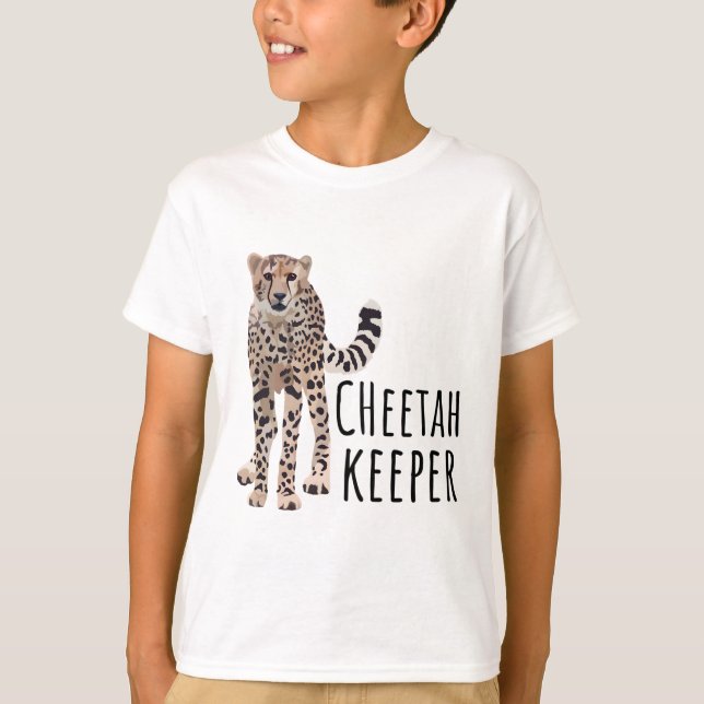 Camiseta C es para Cheetah Keeper (Anverso)