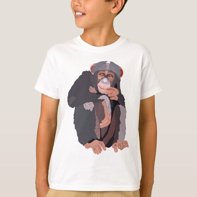 Camiseta C es para Chimp (Anverso)