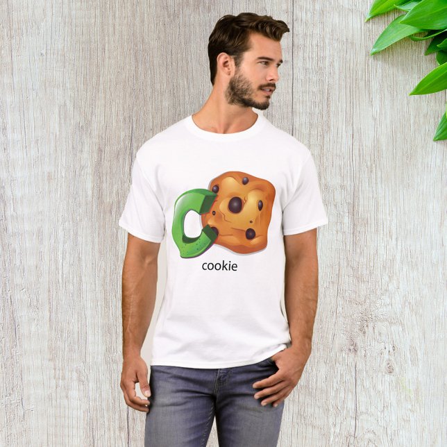 Camiseta C es para Cookie Alphabet Letter Chocolate Chip (Subido por el creador)