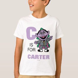 Camiseta C es para Count von Count   Añadir su nombre