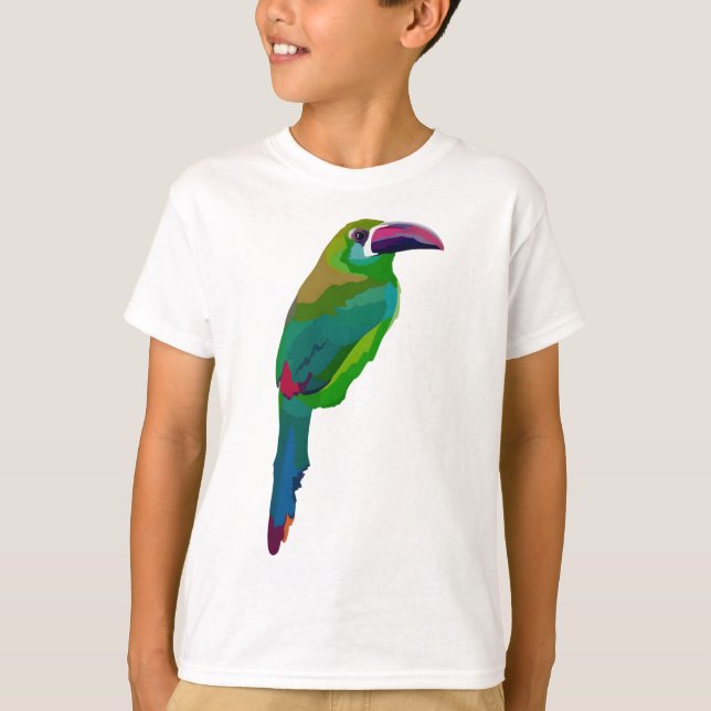 Camiseta C es para el Toucanet de castaño (Anverso)