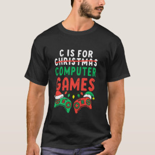 Camiseta C Es Para Juegos De Computadora Jugadores Chinos G