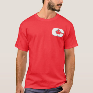 Camiseta "C" está para Canadá