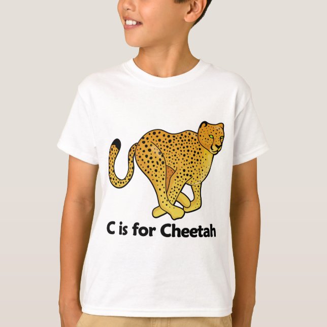 Camiseta C está para el guepardo (Anverso)