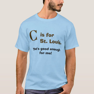 Camiseta "C" está para St. Louis