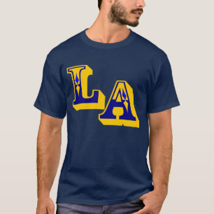 Camiseta ・°C - Logotipo de LA H - Elegante Casual Casual Ca