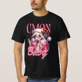 Camiseta C’mon Baby – Christmas Fun Girl Design