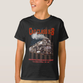 Camiseta C&O Class H-8 Allegheny Locomotive - American flag