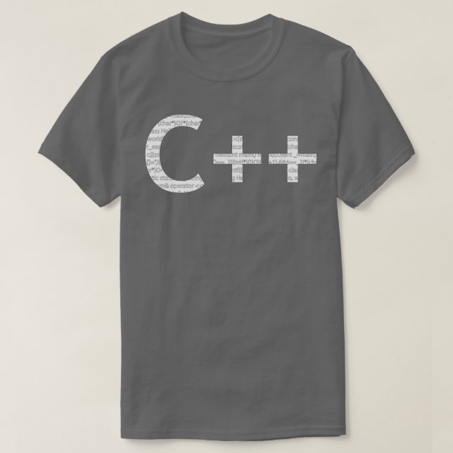 Camiseta C Programación (Diseño del anverso)