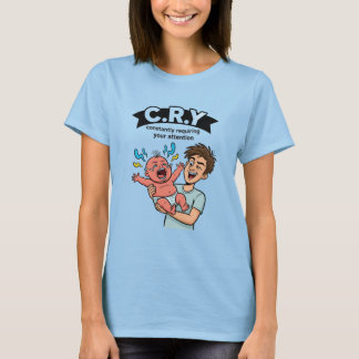Camiseta C.R.Y. Constancia Requiriendo Tu Atención 