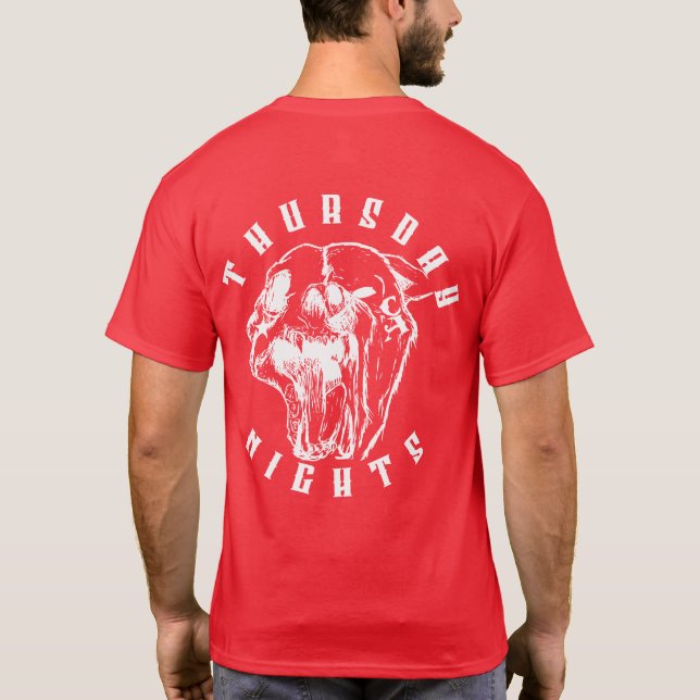 Camiseta C - Rez Dog Tee Shirt - Rojo (Reverso)