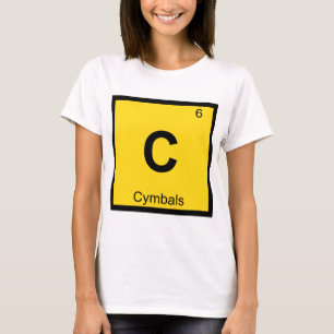 Camiseta C - Símbolo de la tabla periódica de la música de 