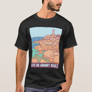 Camiseta C � te de Granit Rosa � Francia