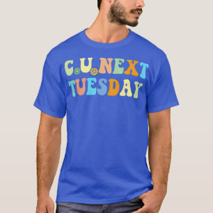 Camiseta C U el próximo martes Retro Groovy