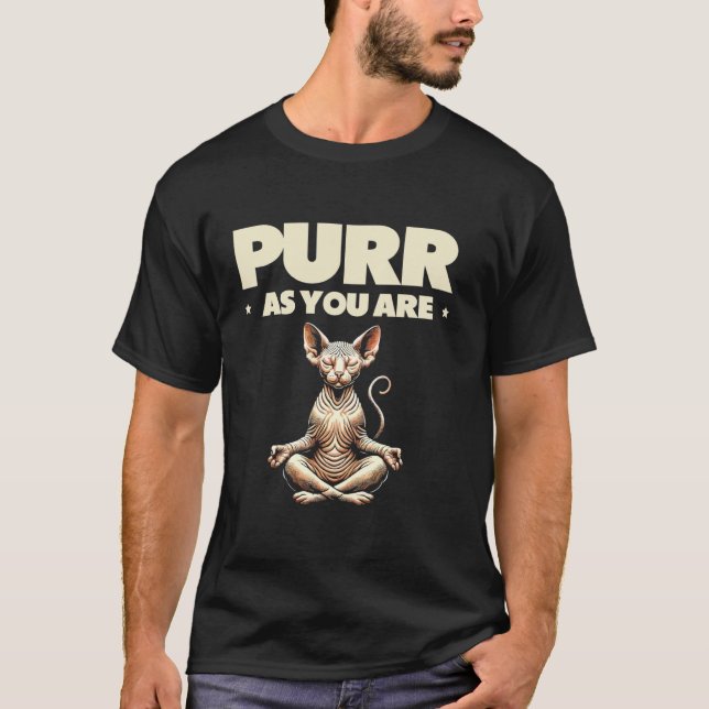 Camiseta C:\Users\Administrator\Downloads\CAT 17\Purr As Yo (Anverso)