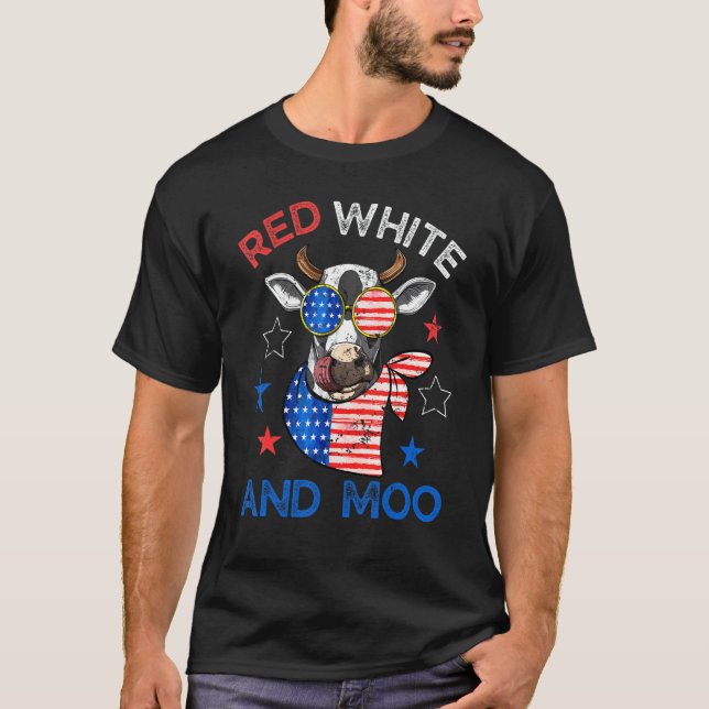 Camiseta C:\Users\Administrator\Downloads\Cow 1\Rojo Blanco (Anverso)