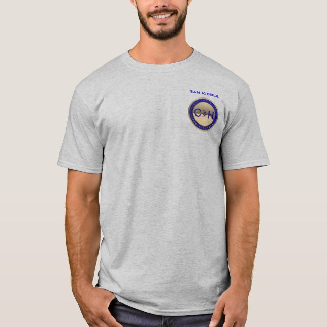 Camiseta C y equipo de H - "AVIADOR " (Anverso)