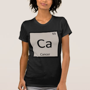 Camiseta Ca - Cáncer Zodiaco Química Tabla Periódica