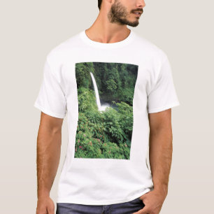 Camiseta CA, Costa Rica. Cascada La Paz y balsaminas