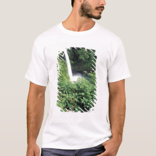 Camiseta CA, Costa Rica. Catarata La Paz y balsaminas
