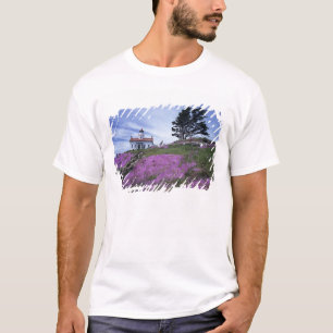 Camiseta CA, Crescent City, faro de Battery Point con