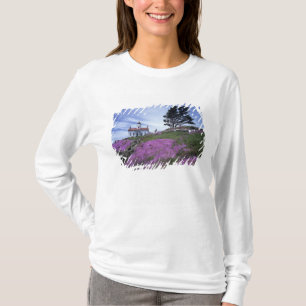 Camiseta CA, Crescent City, faro de Battery Point con