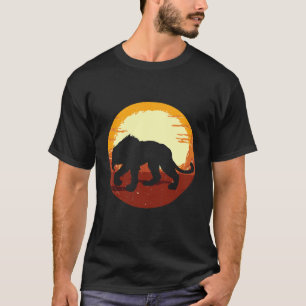 Camiseta Ca de tigre de dientes para la prehistoria sonrien