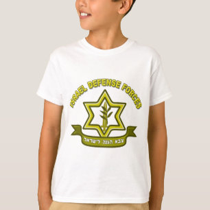 Camiseta CA - Insignias de las fuerzas de defensa de Israel