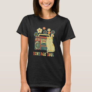 Camiseta Ca para lady Vintage Wildflower Soul Flowers