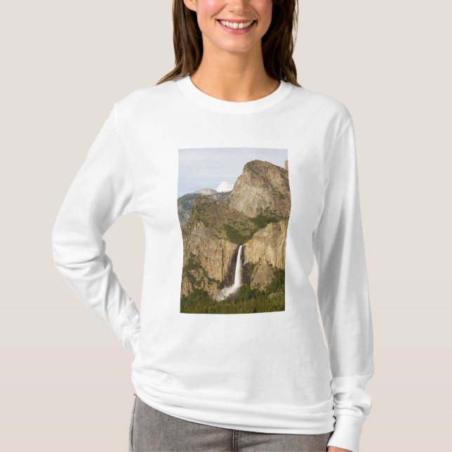 Camiseta CA, Parque Nacional Yosemite, Cataratas Bridalveil (Anverso)