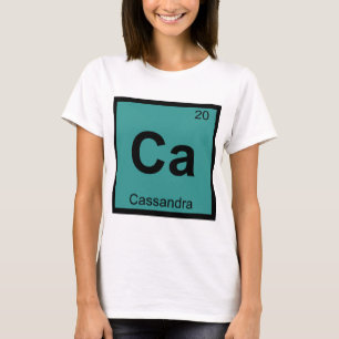 Camiseta Ca - Tabla periódica de química griega de Cassandr