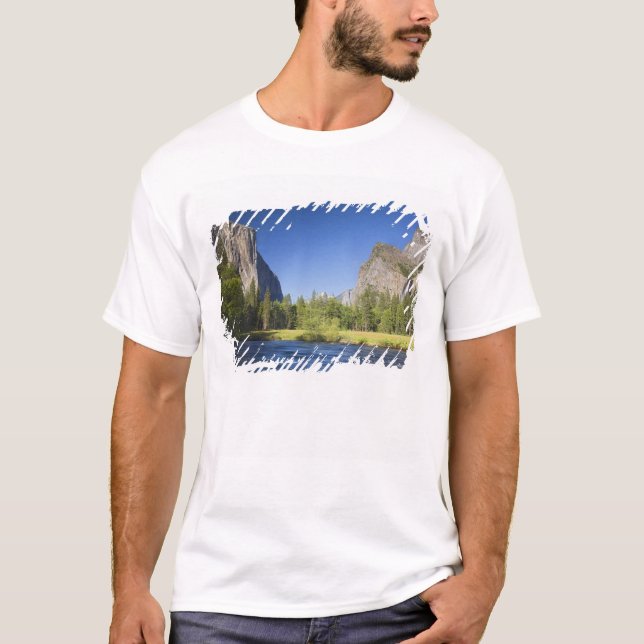 Camiseta CA, Yosemite NP, Valley view con El Capitan, (Anverso)