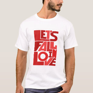 Camiseta "Caamos enamorados" - Gráfico romántico de citas